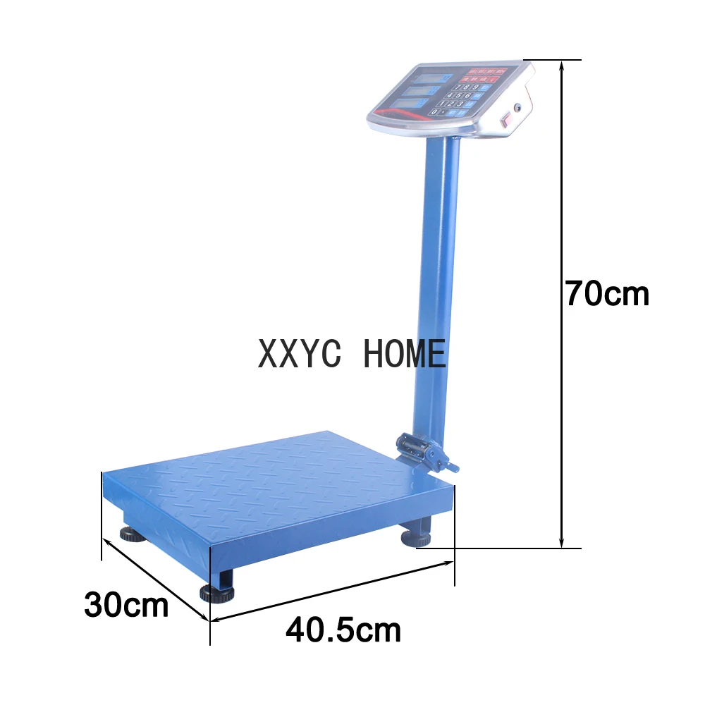 

150KG 220V to 6V With backlight Digital display Folding electronic heavy scales electronic platform scale Express scales