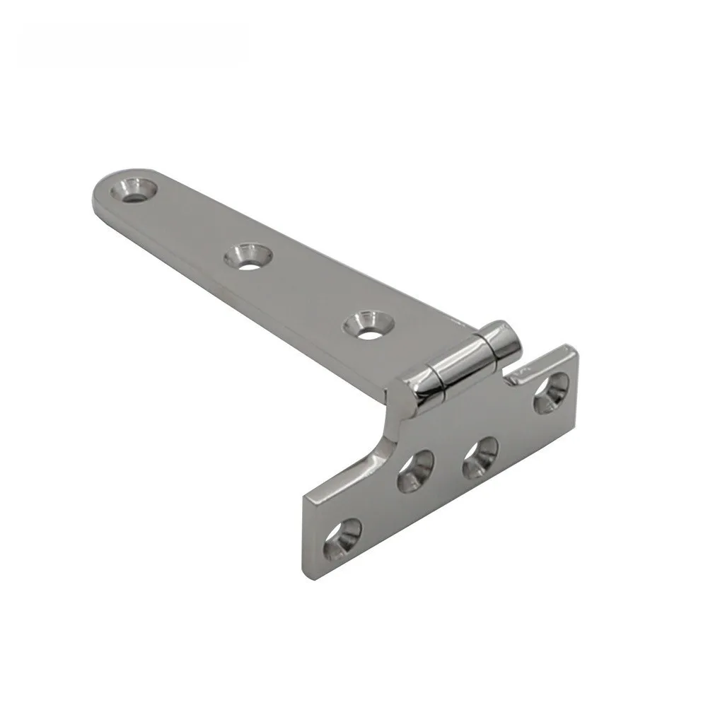 Stainless Steel Tee Hinges For Boat Hatch Door For Caravan Cabinet Shed Garden Outdoor Use Marine Grade With Screws