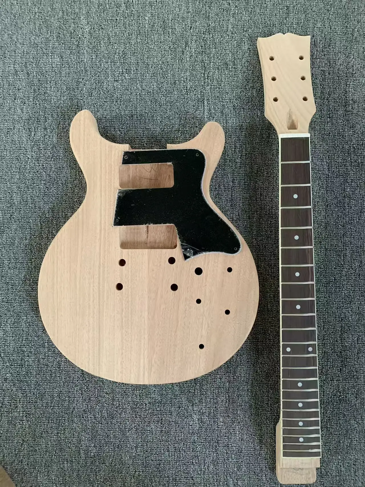 

DIY two p90 guitar kits mahogany wood