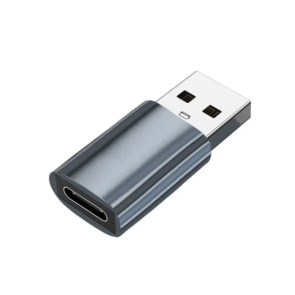 Tipo C fêmea para adaptador USB, USB 3.0 macho, carregamento rápido OTG, conector do telefone, Mini Conversor