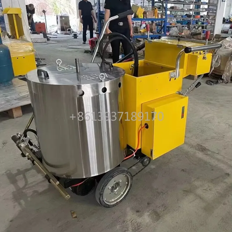 Easy Maintenance Hot Melt Road Paint Lines Equipment Traffic Painting Machine for Parking Place and Traffic Line