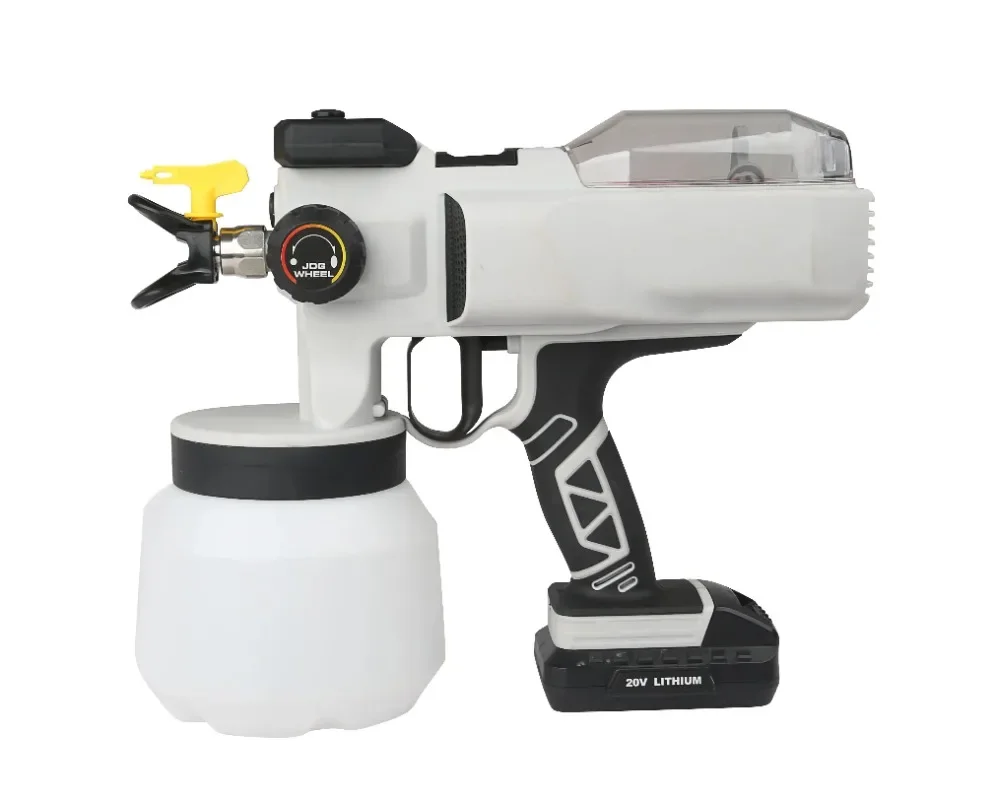 for Airless Electric HVLP Cordless Power Spray Guns 1500ml Container 2000mah Battery Paint Sprayer for walls fence