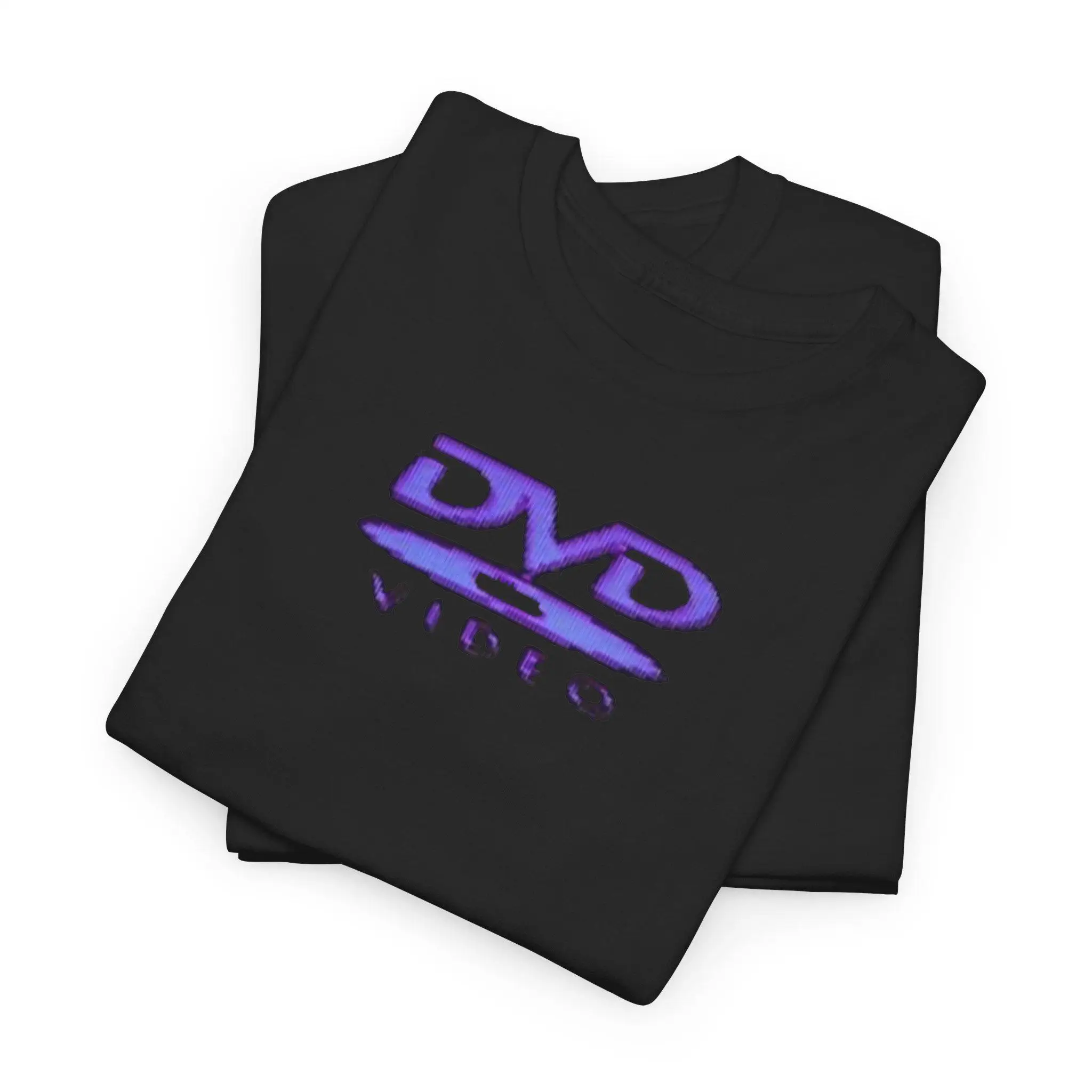 DVD Video nostalgisches grünes Logo, Vintage-Gaming-T-Shirt, 2000er-Jahre-Ästhetik, Retro