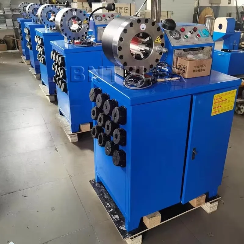 Used BNT50 Mobile High-Pressure Hydraulic Rubber Crimp Hose Fittings Machine for Sale Pump as Core Component