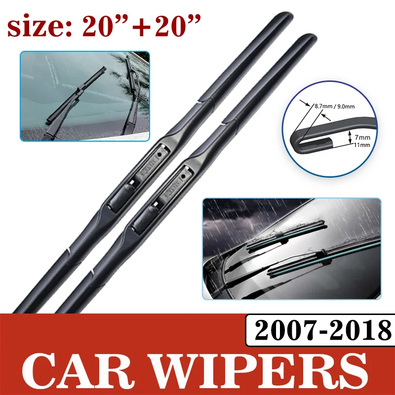 

For Lada Priora Consul VAZ 2170 2171 2007-2018 Auto Windscreen Wipers Boneless Wiper Windscreen Cleaning Washer Car Accessories