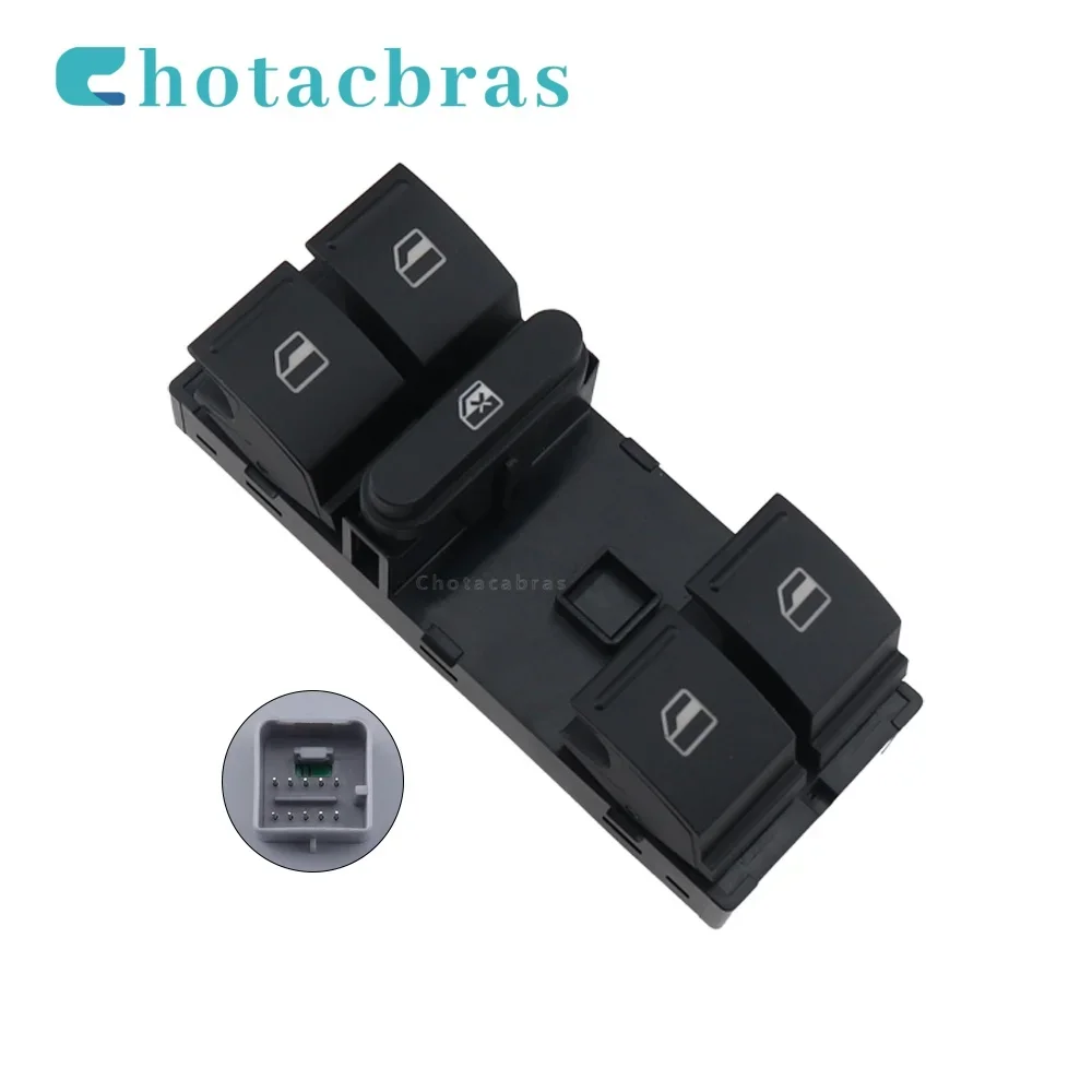 YAOPEI 1K4959857B 1K4959857 Car Electric Power Master Window Switch Button for VW AMAROK Golf 5 6 Plus Jetta