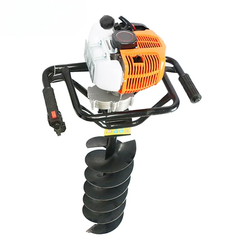 

Gasoline 43cc Petrol Earth Auger Post Hole Borer Power Ground Drill Digger For Garden WITHOUT DRILL BIT