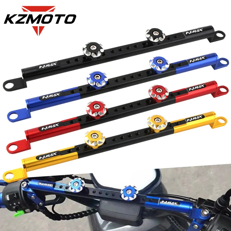 

For Yamaha NMAX155 NMAX125 N-MAX 17-2021 XMAX300 X-MAX 250 400 SMAX155 Moto Mutifunctional Cross Bar Steering Damper Balance Bar