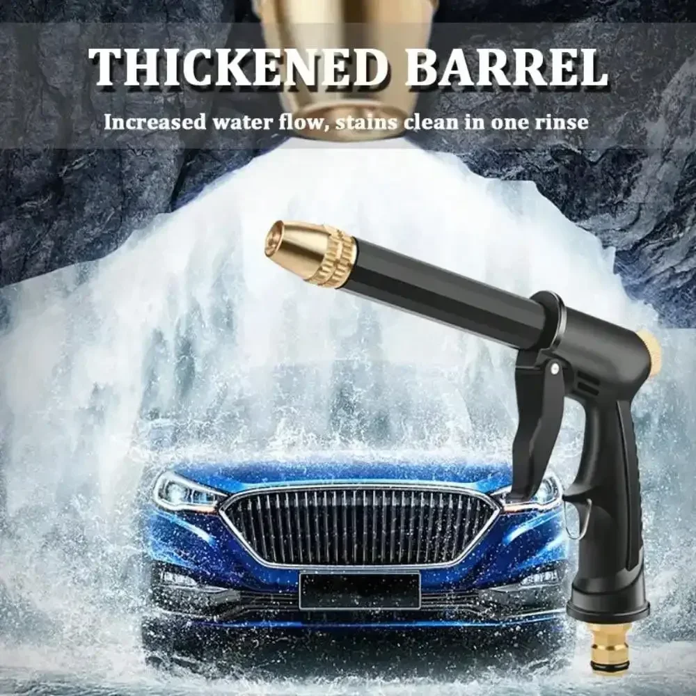 Pistola ad acqua portatile ad alta pressione - Ugello per tubo da giardino e lavaggio auto con opzione all'ingrosso di spruzzatore di schiuma