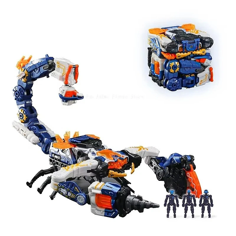 

В наличии: 52Toys BEASTBOX BB-60 HURRICAN Scorpion — трансформируемый робот-фигурка, превращающийся в меха и куб, изысканный подарок