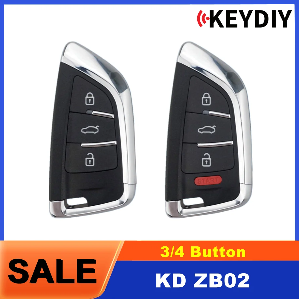 

1/2/5 Piece KEYDIY KD ZB02 ZB02-4 ZB02-3 Universal Smart Remote Key for BMW Type