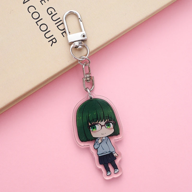 Sweet Anime Horimiya Cosplay Keychain Miyamura Izumi Hori Kyoko Yoshikawa Yuki Acrylic Figure Key Chain Bag Charm Gift for Fans