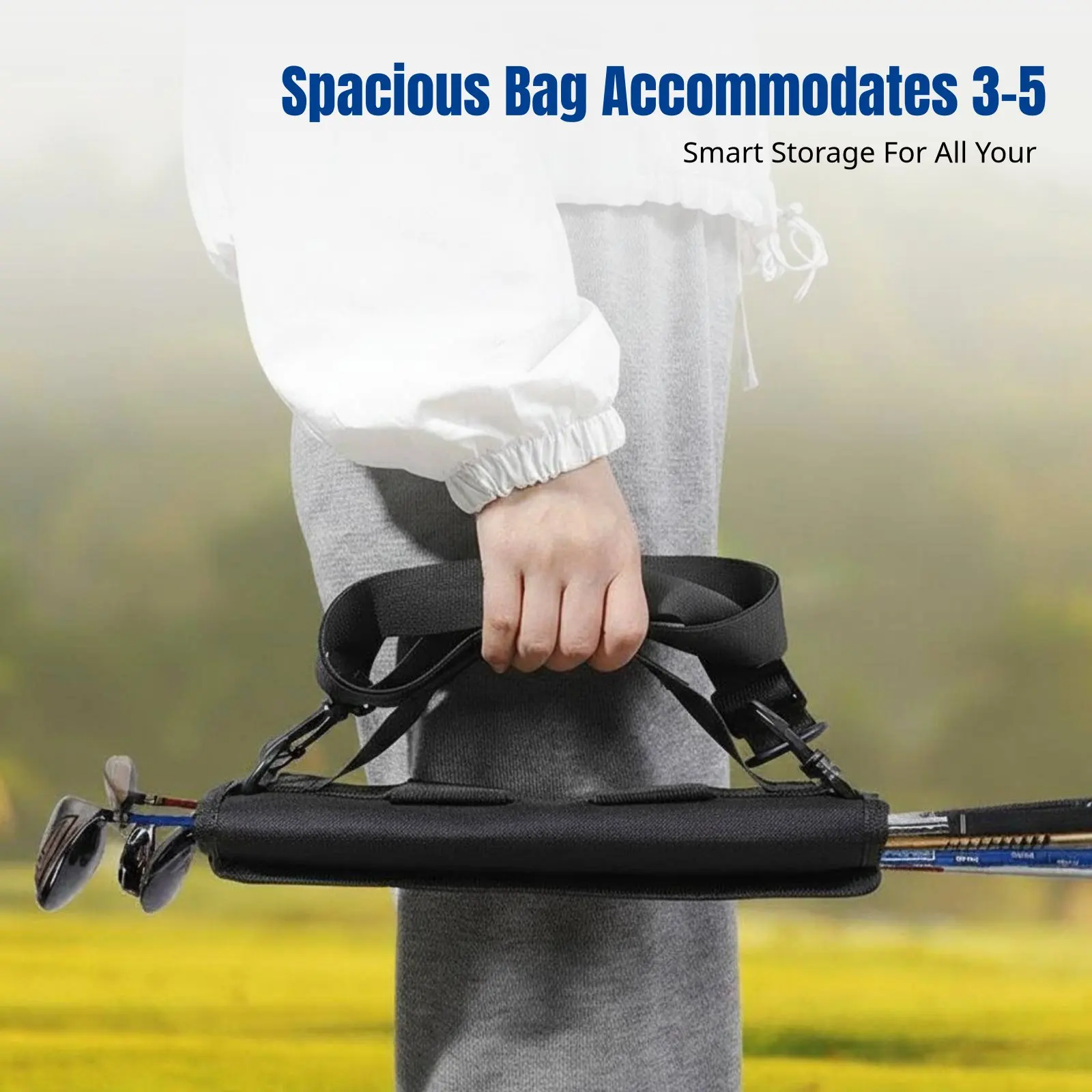 

Регулируемая спортивная сумка для инвентаря, портативный мини-кейс, органайзер для тренировок и хранения