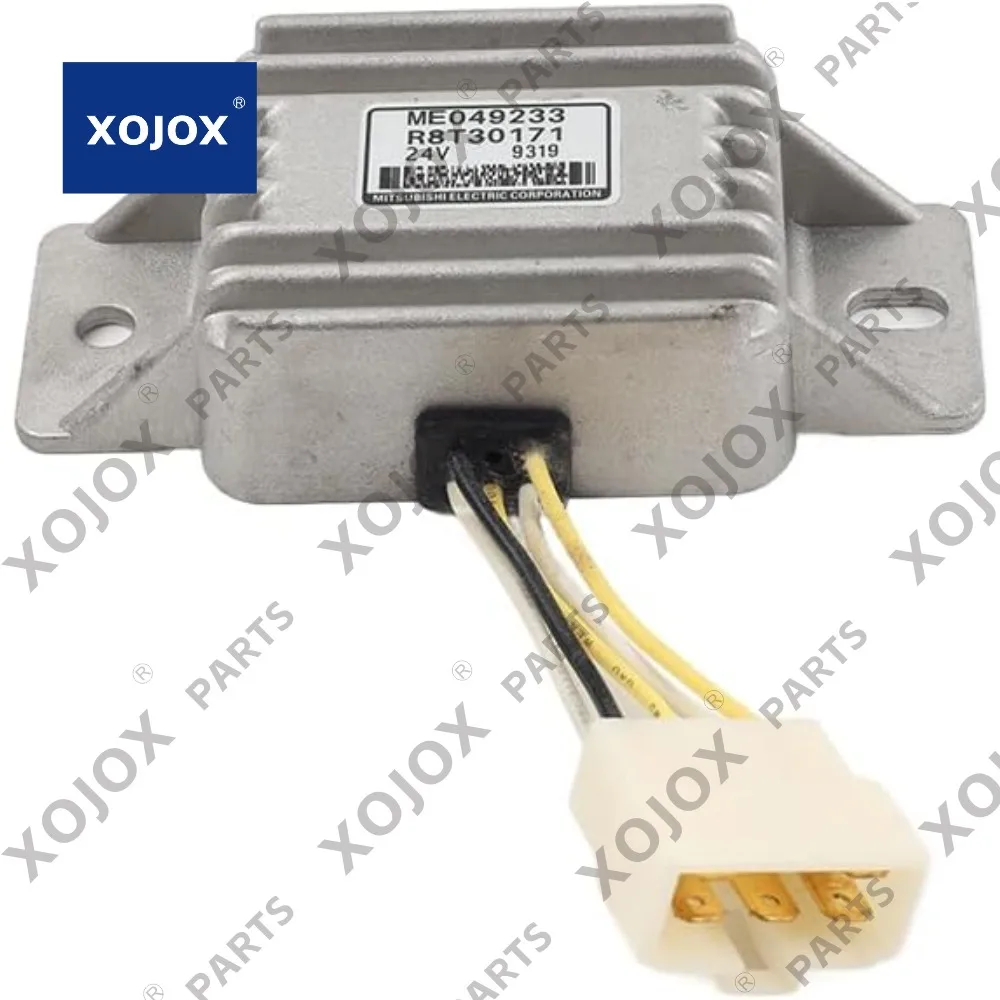 

XOJOX GZYF Excavator ME049233 Regulator Relay R8T30171 Metal Silver for MITSUBISHI Excavator