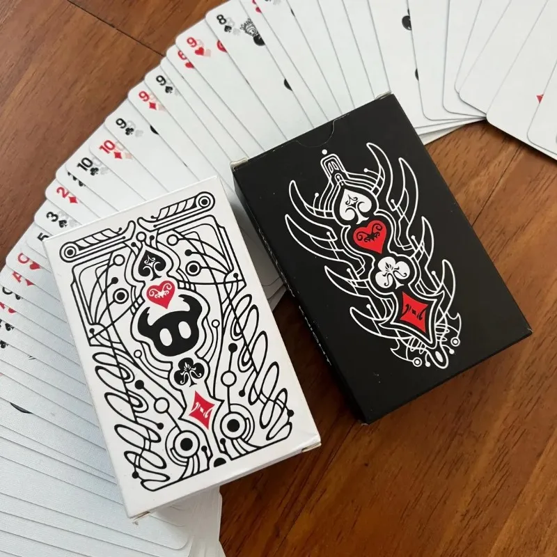 Hollow Knight Standard Poker Card 1-2Set Black and White Friend Party  Playing Card Game Card Group Portable Creative Game - Image 5