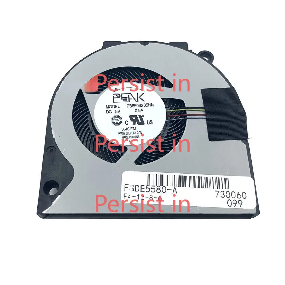 Baru untuk Dell Inspiron 5482 P93G 5488 5580 5581 5481 kipas pendingin CPU G0D3G 0G0D3G