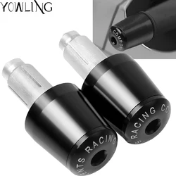 Neue Motorrad CNC 7/8'' Griff Bar End Gewichte Lenker Griffe für yamaha Honda CB650F CB1000R CBR 600f4i CB400 Aprilia