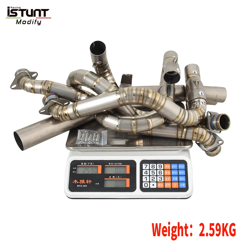 Slip For KAWASAKI ZH2 Z H2 SE 2020 - 2023 2024 Motorcycle Exhaust Escape Modified Connect Original Muffler Front Mid Link Pipe
