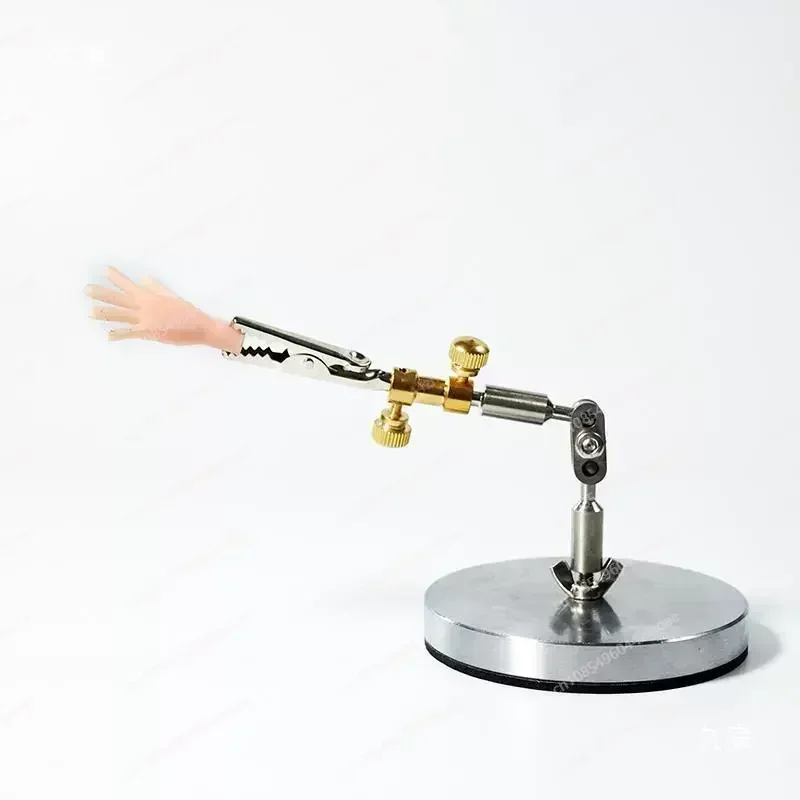 All‑Metal Adjustable Fixture Holder Stainless Steel Armature Bracket Puppet Model Shooting Support Stop‑Motion Prop