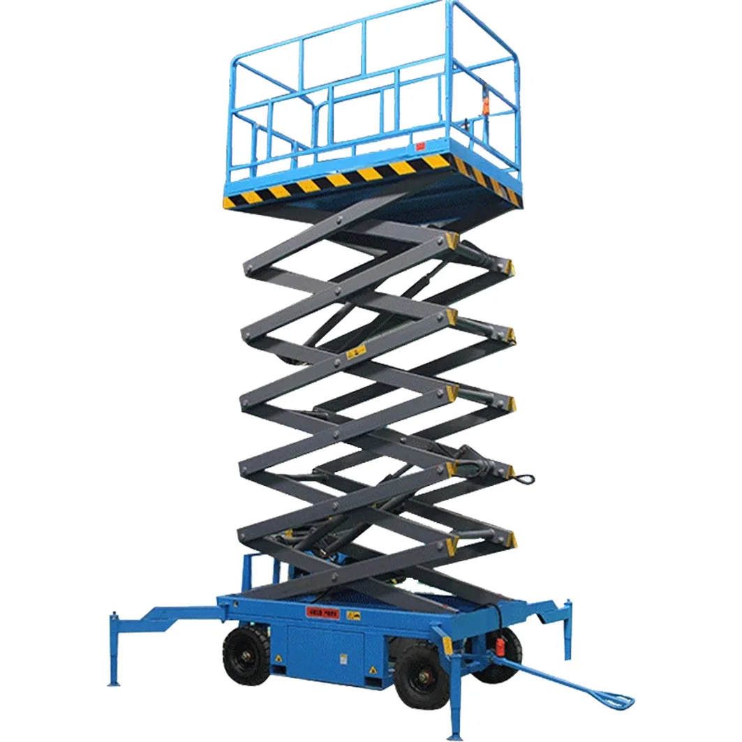 8m Mobile Electric Scissor Lift Platform