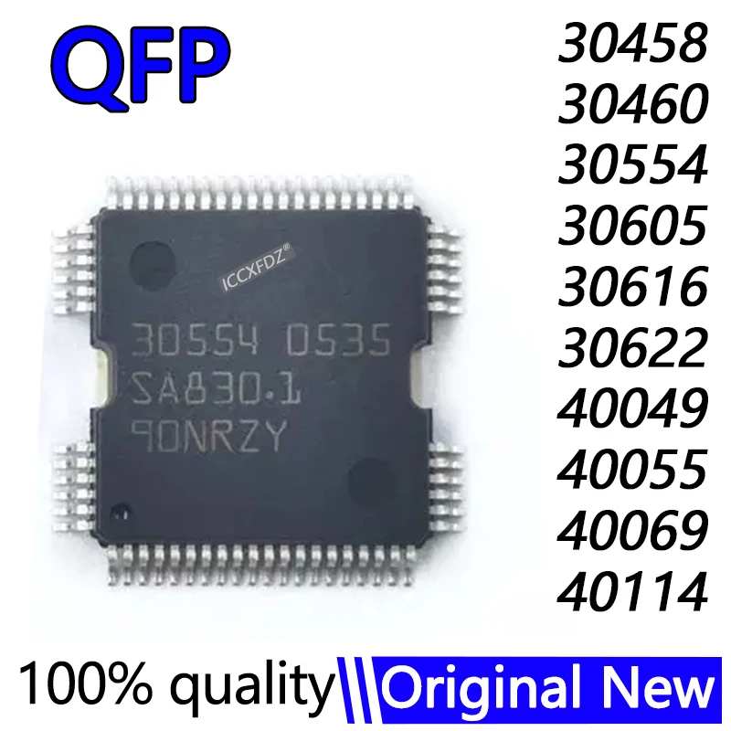 (5piece) 30458 30460 30554 30605 30616 30622 40049 40055 40069 40114 QFP-64 100% New  Chipset