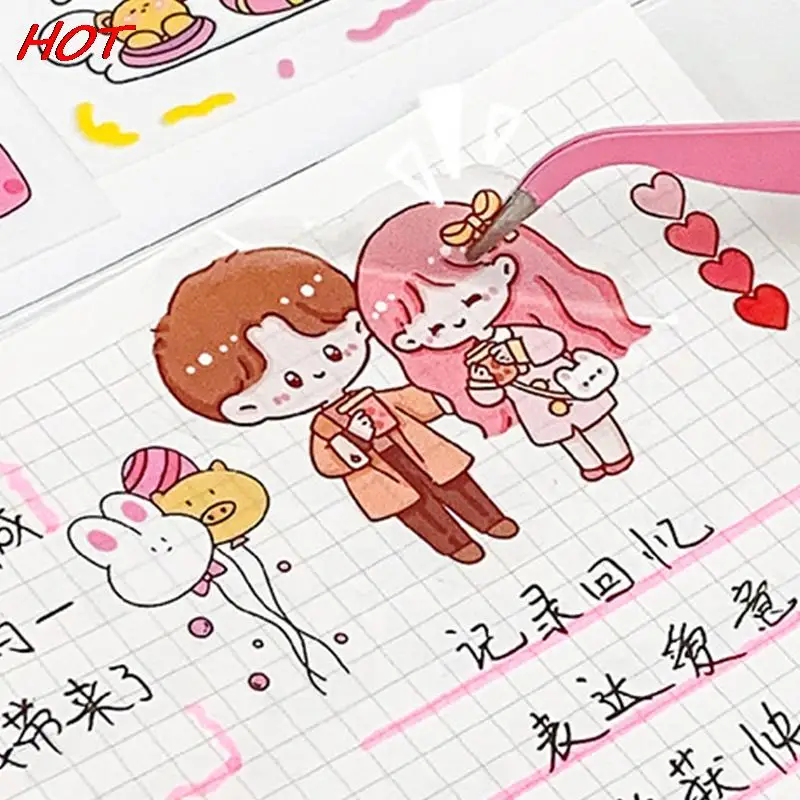 2Pcs New Candy Color Straight Curved Tweezers Tool For Journal DIY Scrapbooking Paper Tape Stickers Multi-Function Tool Tweezer