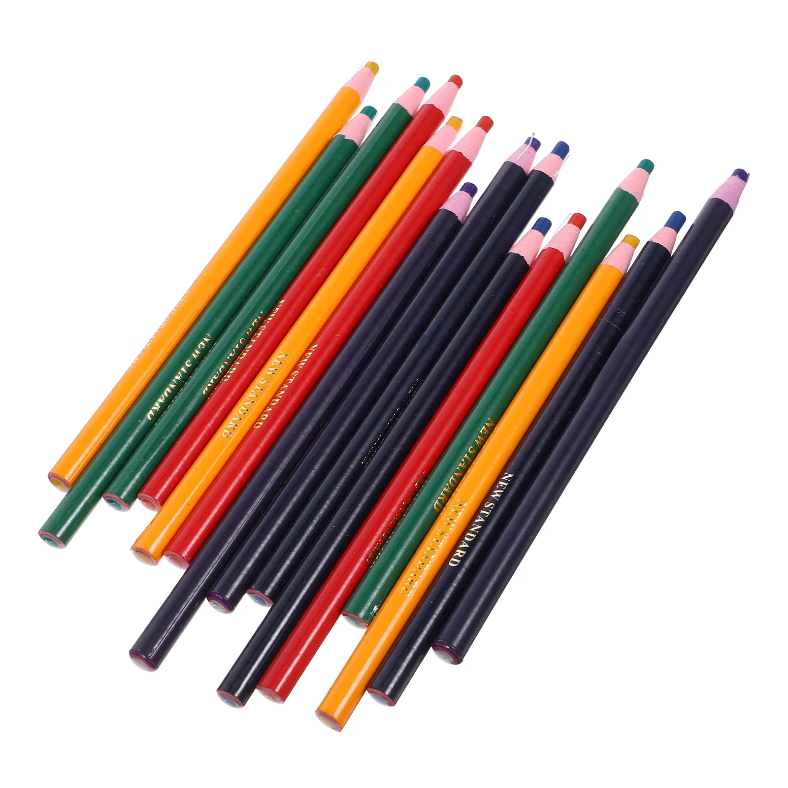 15 Pcs Pull Crayons Student Stationery Kids Peel-Off Grease Pencil For Painting Something