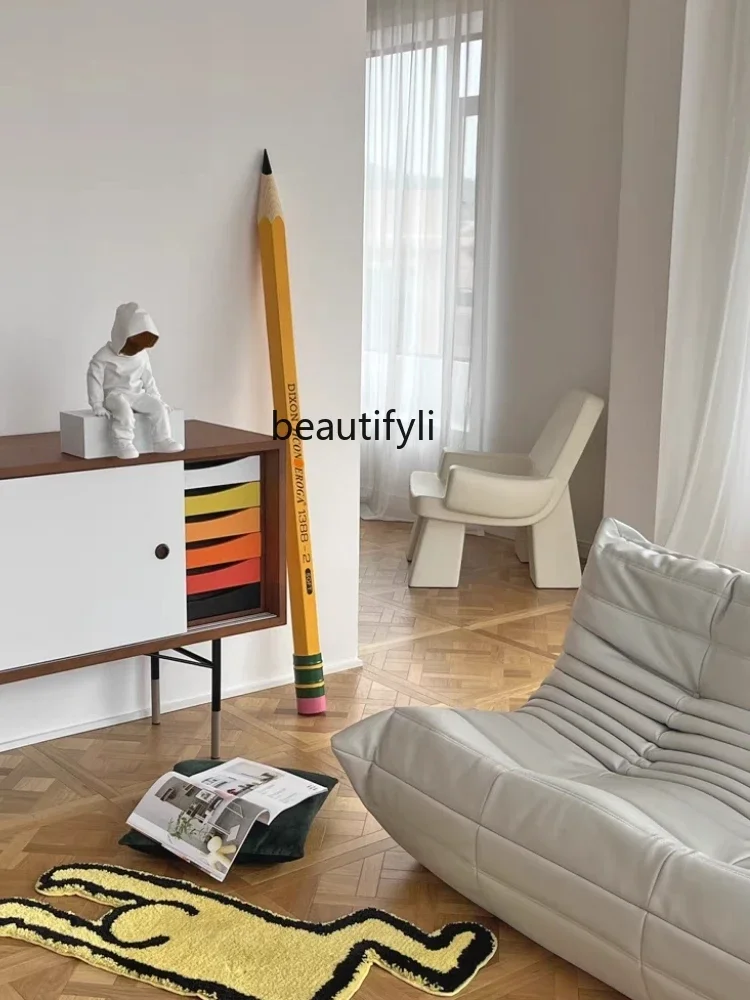 Large Giant Pencil Art Device Creative Floor Ornaments Library Design Sculpture living room decoration