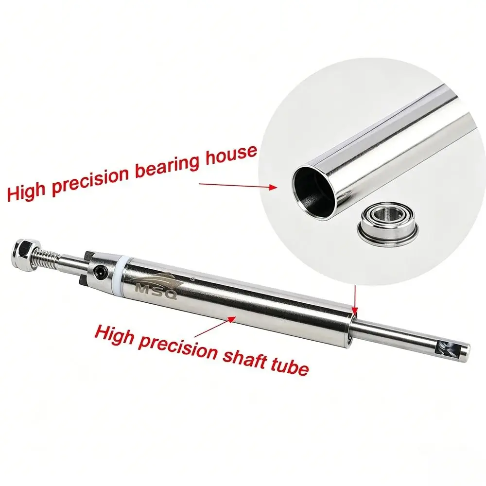 1Pcs L7.5-35cm RC Boat Drive Shaft 4mm 5mm Stainless Steel Drive Shaft Sleeve Waterproof O-Ring Grease Nozzle