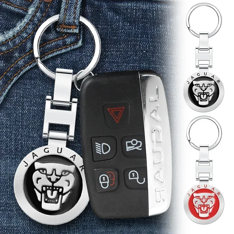 

Металлический брелок для ключей с логотипом автомобиля, аксессуары для интерьера авто для Jaguar E-PACE F-PACE F-TYPE I-PACE XE XF XK XJR XJ XEL XFL XKR