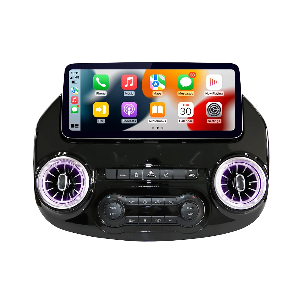 

Разрешение 12,3-дюймовый автомобильный GPS-навигатор Android с Carplay AUTO WIFI для Mercedes Vito W447 W639 2016-2020