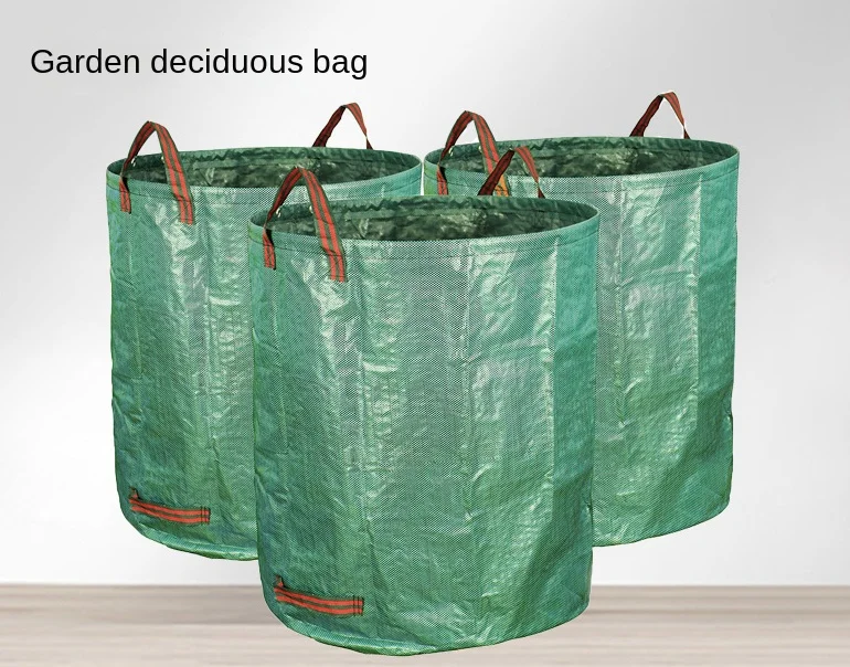 Horticultural Storage Bag New Creative Durable Garden Heavy Duty Garbage Treatment Bag Leaf Large Capacity Deciduous Leaf Bag