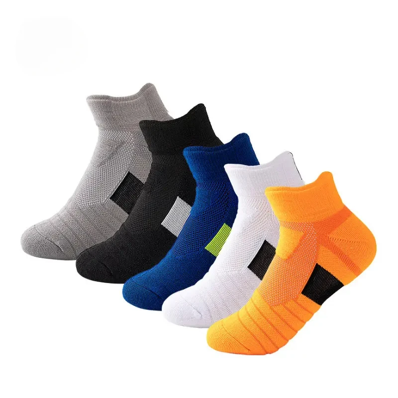 

5Pairs/Lot Professional Cotton Sport Cycling Socks Breathable Boy Girl Children Kids Climbing Hiking Walking Running Socks