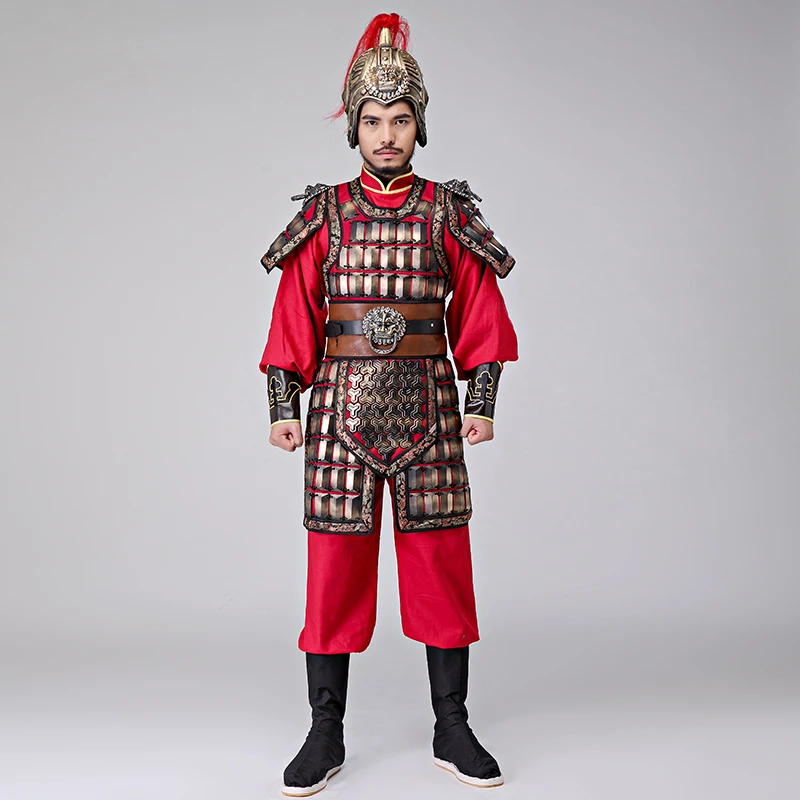 10 Styles Chinese Ancient Army General Costume For Men Great Minister Of War Soldier Cosplay Clothing Adults Halloween Party