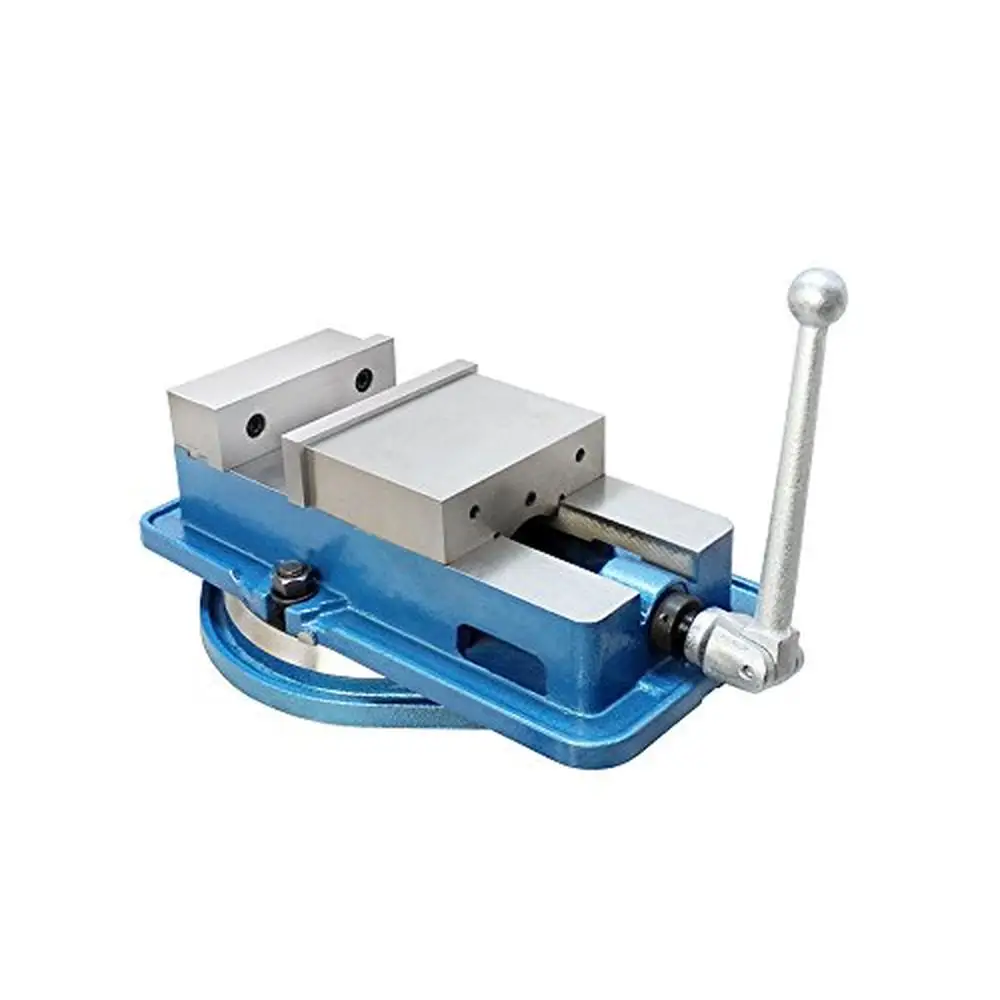 

6'' Precision Accu-Lock Vise Swivel Base Milling Drilling Bench Clamp Machine Flame Hardened Ground Surface Accurate .002''