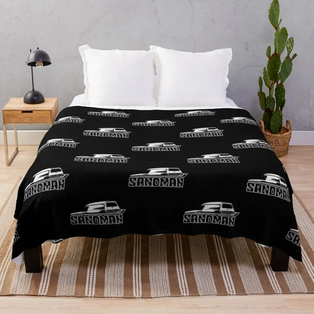 Holden Sandman Panel Van ? T-Shirt Throw Blanket Nap Decorative Beds Soft Big Flannel Blankets