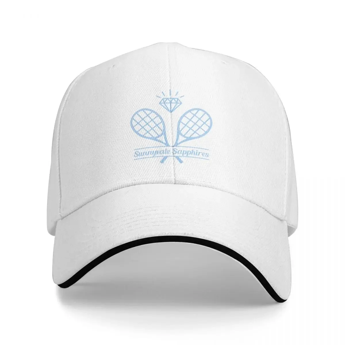 Sunnyvale Sapphires Light Blue Logo Cap Baseball Cap trucker hats thermal visor men's hats Women's