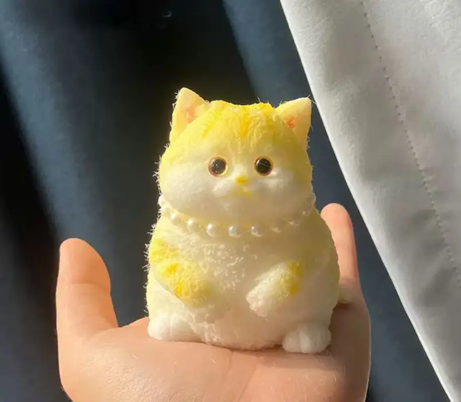 New Product In Stock Obese Cat Small Medium Cute High Appearance Pinched Simulated Doll Office Stress Reliever Soothing Anxiety