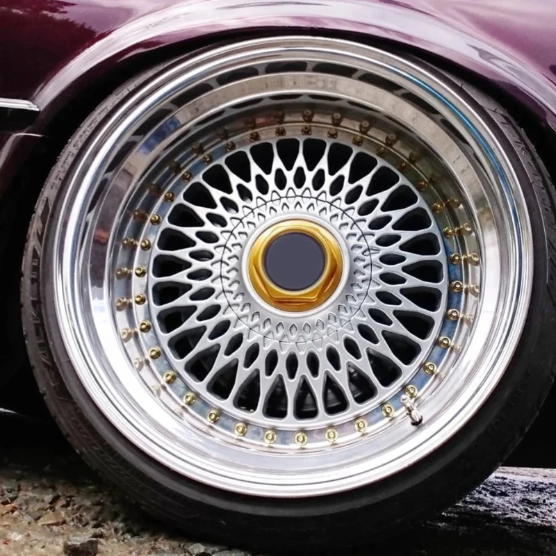 Juego de 3 Ruedas Forjadas 5x120 4x100 de 16 17 18 Pulgadas, Llantas de Aleación de Carreras para BMW E30 E21 E28 E34 E24 M6 E34 E28 E46