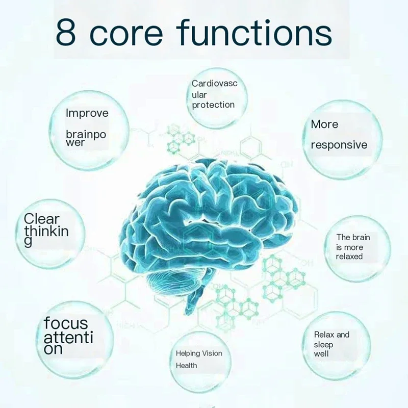 Ginkgo biloba-suplemento, suporta concentração, memória, melhorar a imunidade, função cerebral