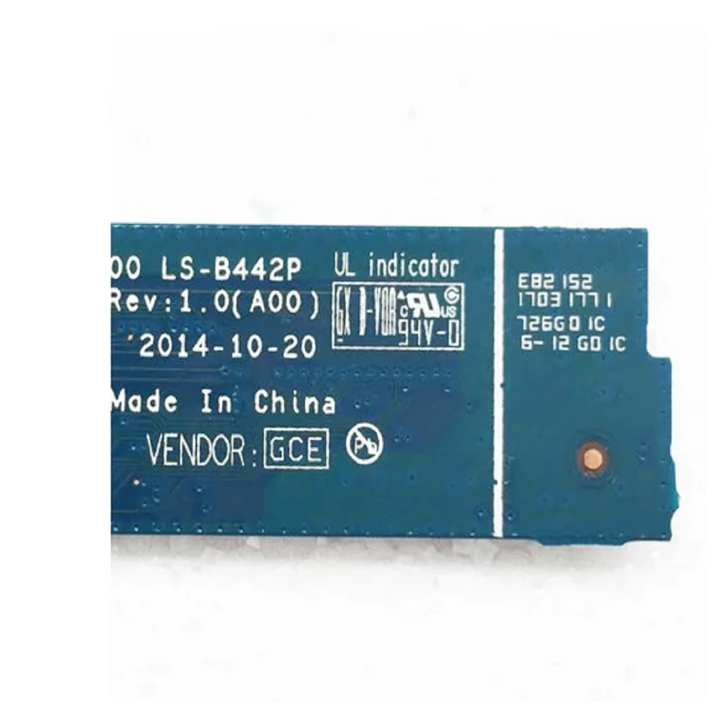Laptop Keyboard Small Board XPS 13 9343 93360, LS-B442P 01N2X6, 1N2X6