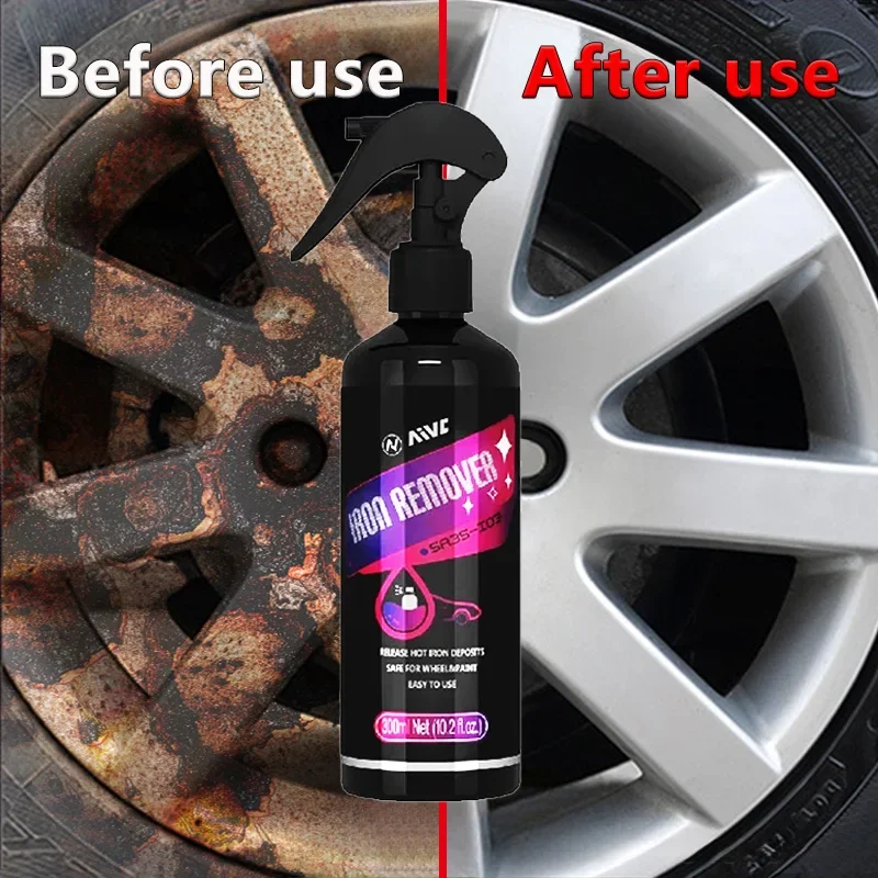 

AIVC Rust Remover Potent Car Detailing Maintenance Multi-Purpose Supplies Auto Accessories Anti-Rust Metal Chrome Rust Remover