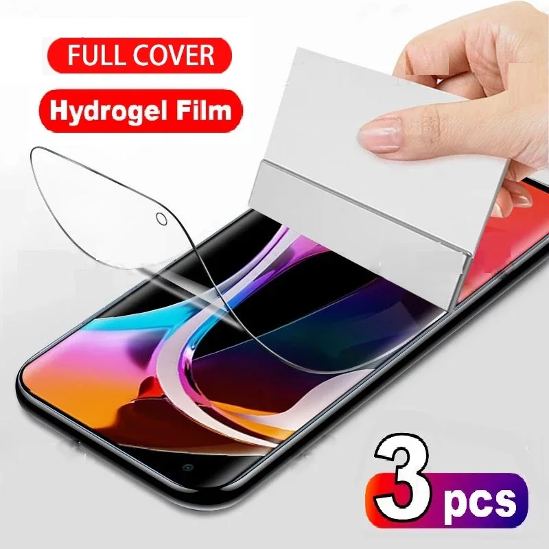3Pcs Hydrogel Film For Blackview BV6200 A200 Pro N6000 BV8900 Oscal S70 Pro Oscal S70 Screen Protector