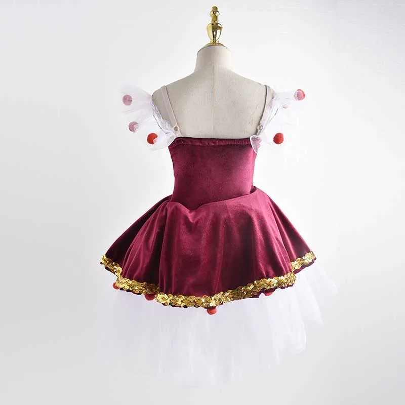 Gonna da ballo per balletto delle nuove ragazze gonna TUTU da spettacolo per Costume da balletto professionale per bambini