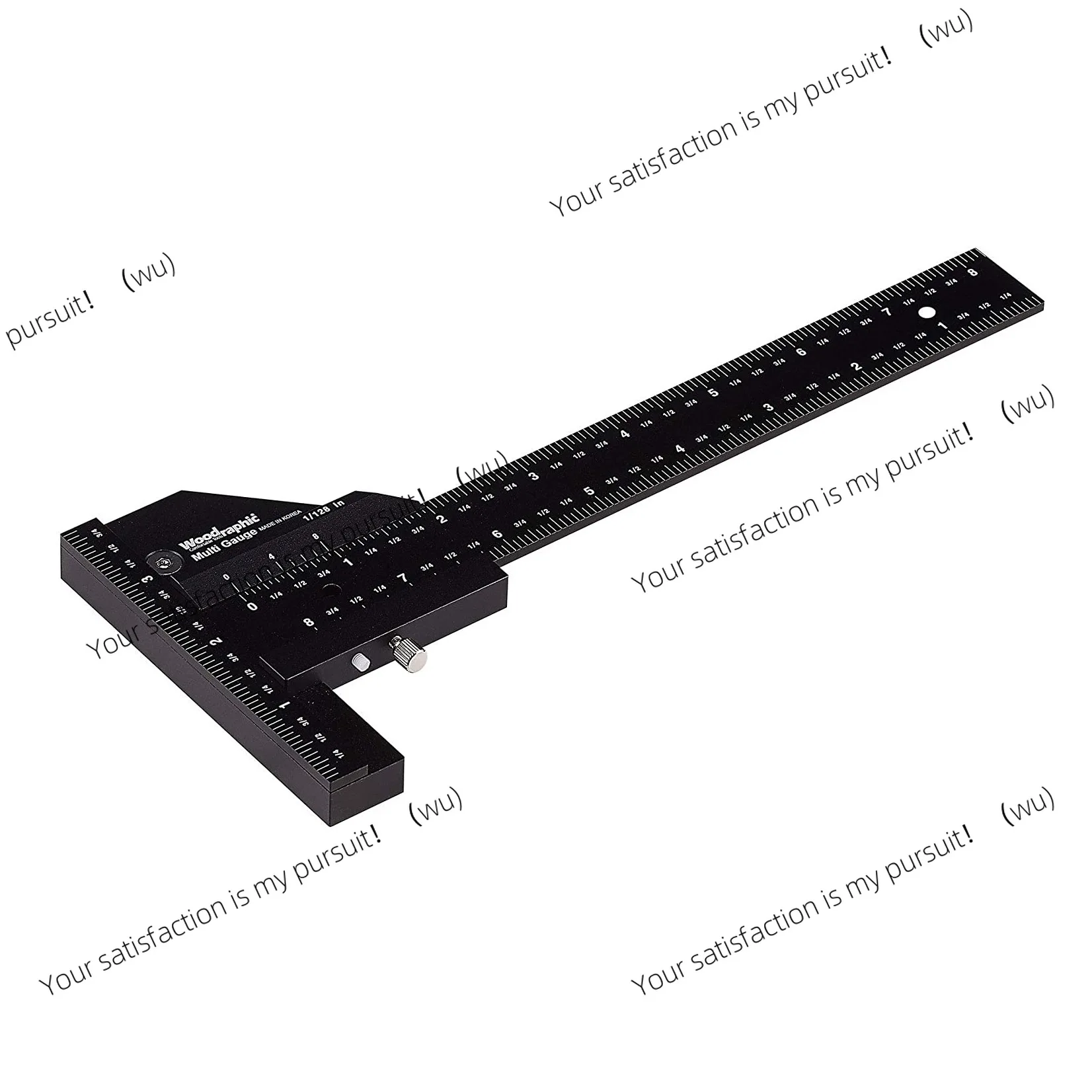 Woodworking Multifunctional Scribing Ruler, Aluminum Alloy T-Ruler, Woodworking Scriber, Multifunctional Measuring Ruler,Scriber