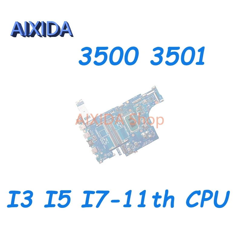 

AIXIDA 0F3DD5 CN-03TNDR 03TNDR 0FTXD9 GDI4A LA-K034P Mainboard For Dell Vostro 3500 3501 Laptop Motherboard i3 I5 I7 CPU