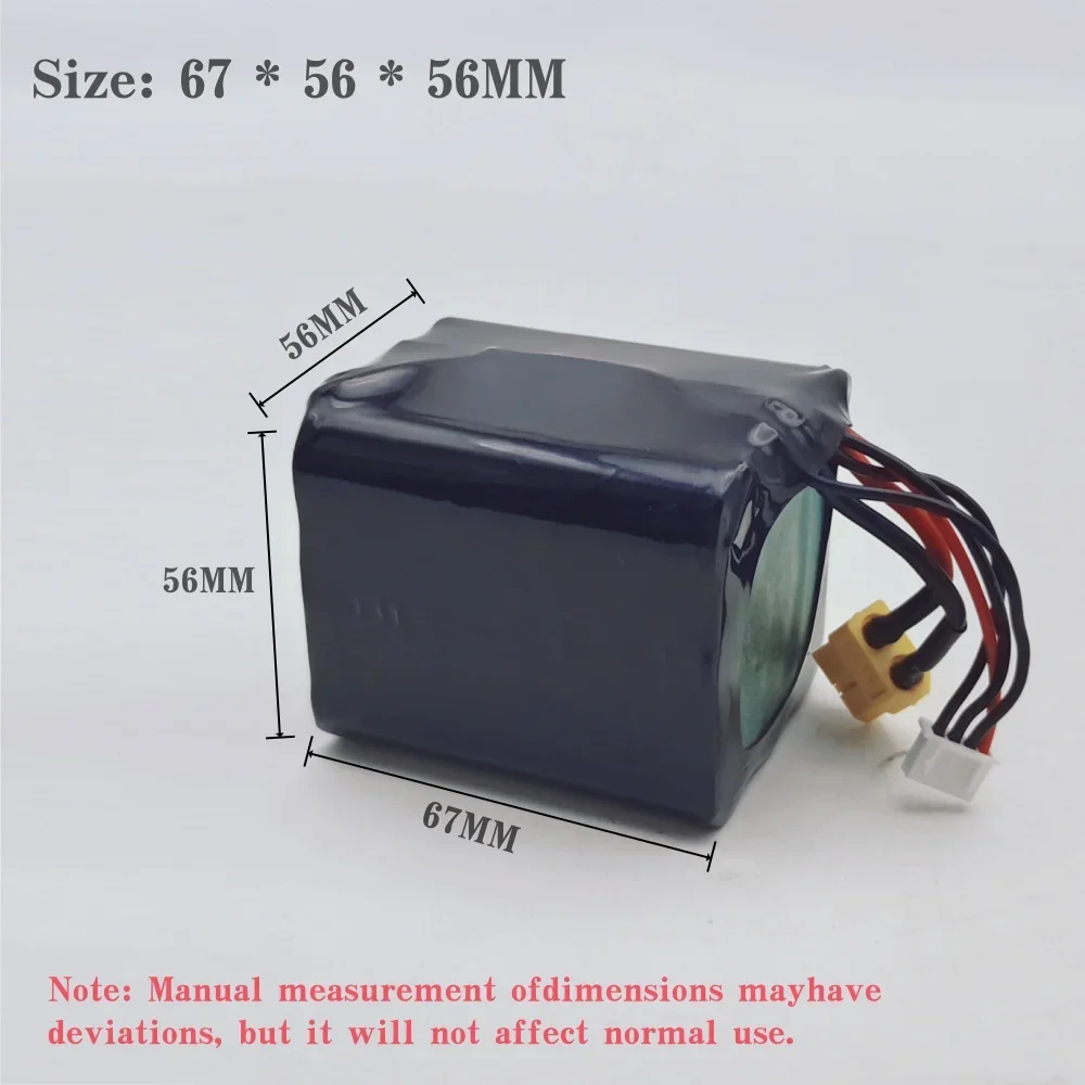 NEW 12V 10.5Ah 12.6V High Capacity UAV Rechargeable Li-ion 3S3P Battery for Parrot Disco Various RC Airplane Quadrotor - view 3