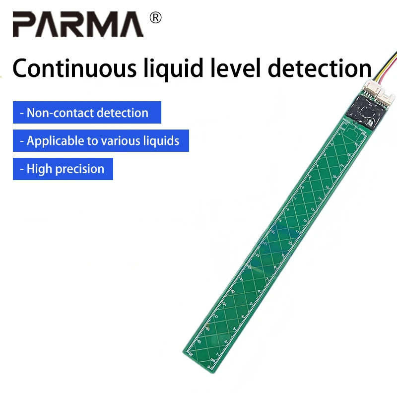 The capacitive non-contact continuous multi-level detection sensor has wide adaptability and is not affected by light, water