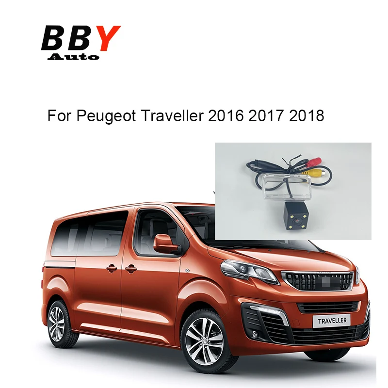 

HD камера заднего вида для Peugeot Traveler 2016 2017 2018 траектория динамический номерной знак резервная камера