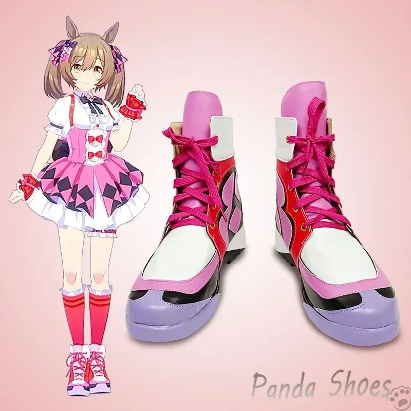 Umamusume Pretty Derby Smart Falcon Cosplay zapatos Anime juego Cos zapatillas botas Cosplay disfraz Prop zapatos para fiesta de Halloween